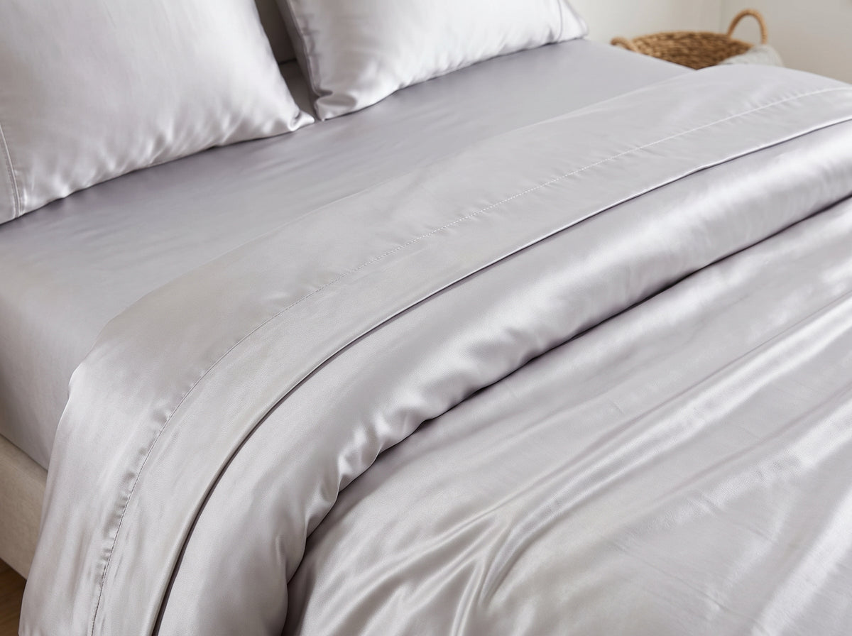 Satin Bedsheet Set – Silky Soft, Wrinkle-Resistant