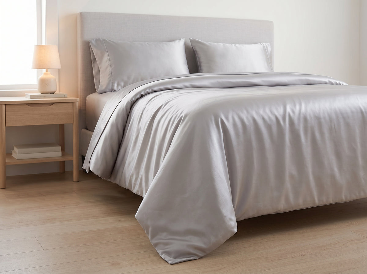 Satin Bedsheet Set – Silky Soft, Wrinkle-Resistant