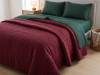 Quilted Winter Bedding Set – Warm & Cozy Quilt