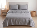 Cotton-Linen Blend Sheet Set – Breathable Summer Bedding