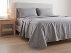 Cotton-Linen Blend Sheet Set – Breathable Summer Bedding