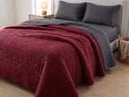 Quilted Winter Bedding Set – Warm & Cozy Quilt