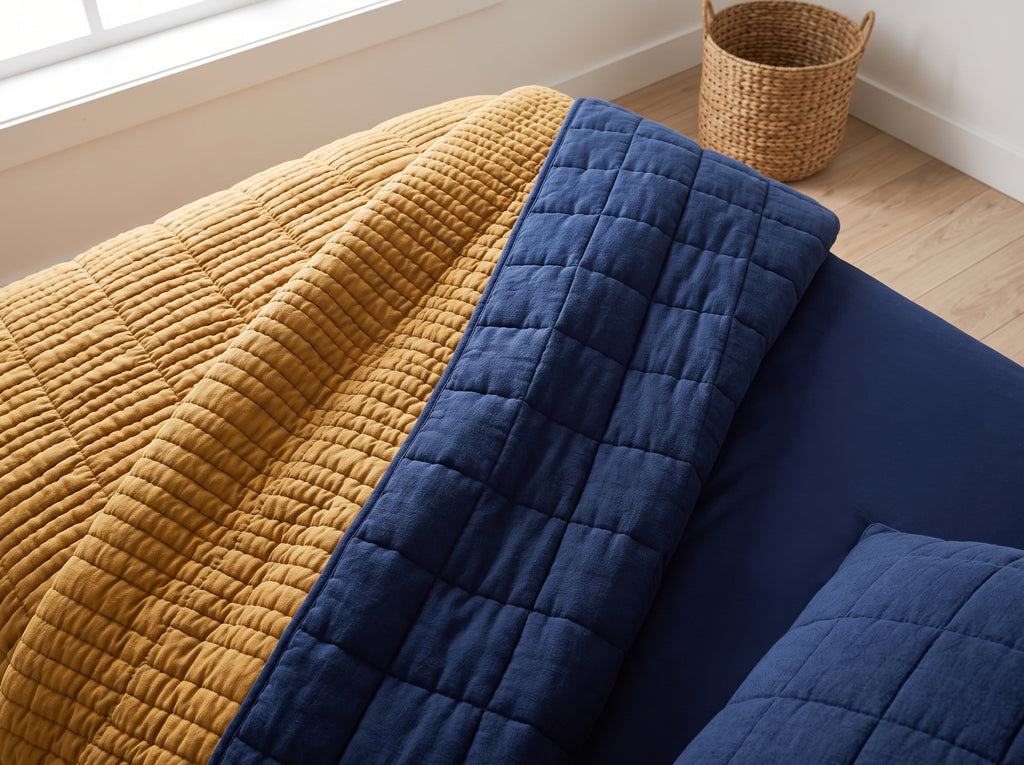 Quilted Winter Bedding Set – Warm & Cozy Quilt