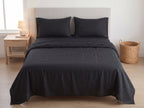 Cotton-Linen Blend Sheet Set – Breathable Summer Bedding
