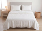 Cotton-Linen Blend Sheet Set – Breathable Summer Bedding