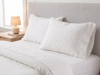 Cotton-Linen Blend Sheet Set – Breathable Summer Bedding