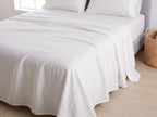 Cotton-Linen Blend Sheet Set – Breathable Summer Bedding