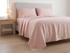 Cotton-Linen Blend Sheet Set – Breathable Summer Bedding