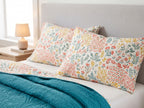 Printed Cotton-Linen Quilt – Lightweight Summer Bedspread