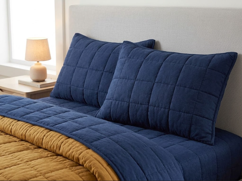 Quilted Winter Bedding Set – Warm & Cozy Quilt