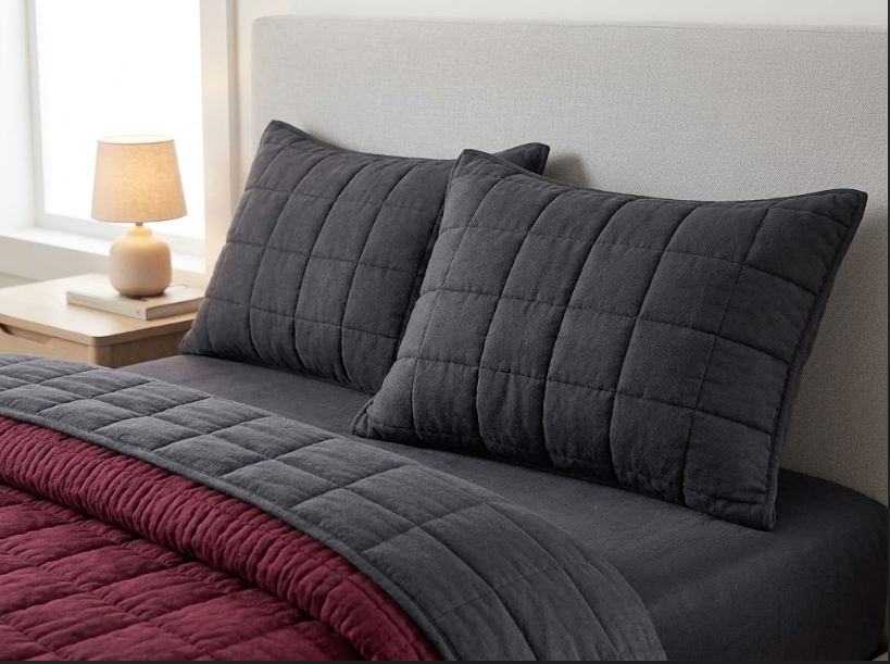 Quilted Winter Bedding Set – Warm & Cozy Quilt